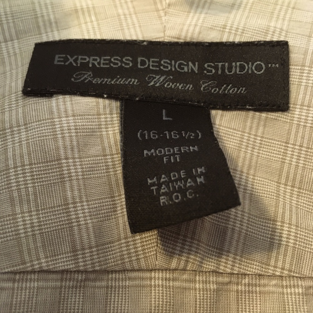 Express Button Down Long Sleeve - image 2